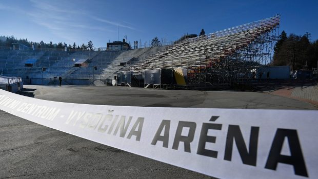 Areál v Novém Městě na Moravě bude od 7. do 18. února hostit mistrovství světa v biatlonu
