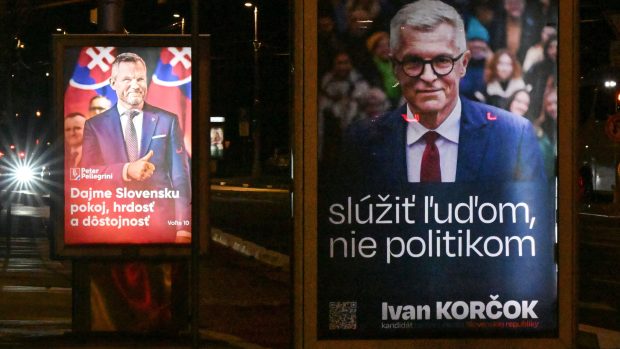 Kampaň Petera Pellegriniho a Ivana Korčoka