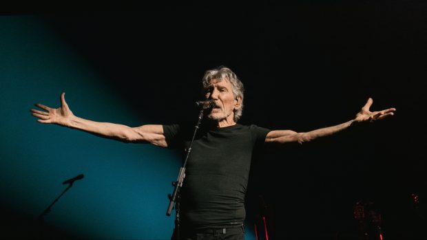 Zakladatel kapely Pink Floyd Roger Waters v září 2022 během turné v USA.