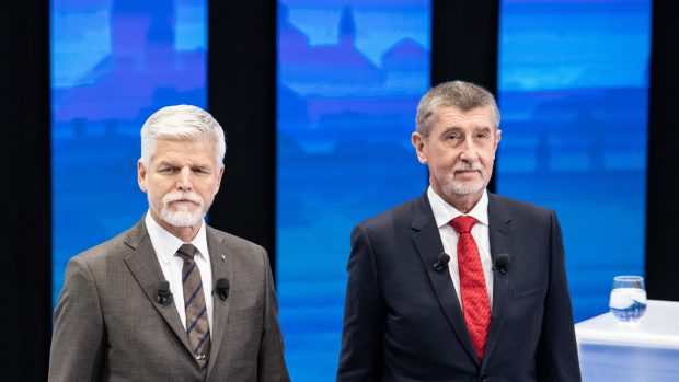 Finalisté druhého kola prezidentských voleb Petr Pavel a Andrej Babiš se setkali v debatě na CNN Prima News