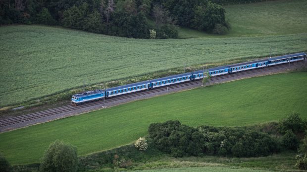 vlak u Olbramovic