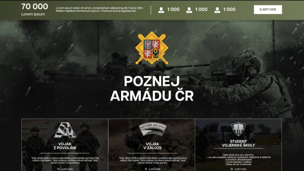 Budoucí virtuální náborové středisko české armády