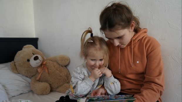 Sirotci z Ukrajiny našli azyl v Litvě