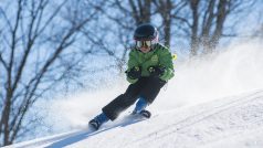 Dítě na lyžích