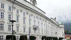 Hofburg - původně gotický císařský palác