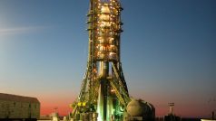 Odpalovací rampa kosmodromu Bajkonur