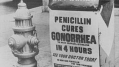 Reklama na penicilin z období 2. světové války