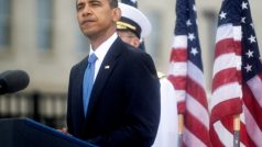 Americký prezident Barack Obama při projevu
