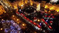 Vánoční trhy v Praze. Ilustrační foto.