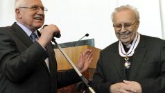 Václav Klaus s Josefem Veselým