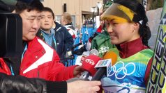 Jak se vám jelo- Mongolský reportér zpovídá lyžařskou hvězdu své země