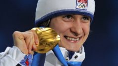 Martina Sáblíková s olympijským zlatem