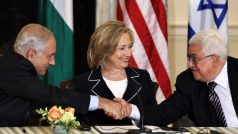 Benjamin Netanjahu, Hillary Clintonová, Mahmúd Abbás