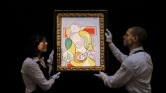 Picassův obraz Četba se prodal  za 25 milionů liber