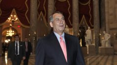 Mluvčí Senátu John Boehner mezi jednáními o rozpočtu USA