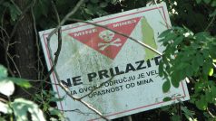 Nevybuchlé miny v Chorvatsku