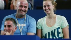 David Kotyza s Petrou Kvitovou na Hopman Cupu
