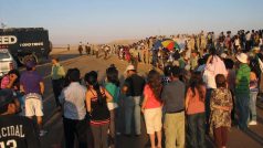 Rozloučení chilských fanoušků s Dakarem 2012