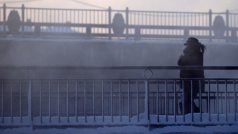 Arktické mrazy sevřely také ruskou metropoli Moskvu