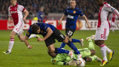 Manchester United porazil v premiéře v Evropské lize Ajax Amsterodam
