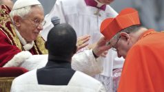 Papež Benedikt XVI. jmenuje Dominika Duku kardinálem