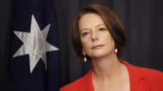 Australská ministerská předsedkyně Julia Gillardová