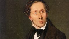 Hans Christian Andersen na portrétu Ch. A. Jensena