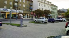 Ulice Jana Palacha v Břeclav
