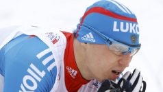 Ruský běžec na lyžích Alexandr Legkov.