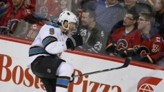 Hokejista San Jose Martin Havlát se radoval v této sezóně NHL už ze tří gólů