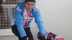 Naděje českého cyklokrosu Adam Ťoupalík
