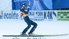 Závod Světového poháru v letech na lyžích 3. února v Harrachově. Vítěz Gregor Schlierenzauer z Rakouska.