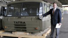 Předseda představenstva a generální ředitel automobilky Tatra Ronald Adams (archivní foto)