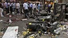 Dvě bomby zabily v Hajdarábádu nejméně jedenáct lidí