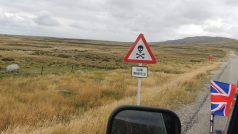 Minová pole na Falklandách