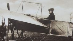 Jan Kašpar, první český aviatik.
