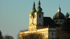Foto z natáčení pořadu Na Svatém Kopečku nad městem Olomoucí