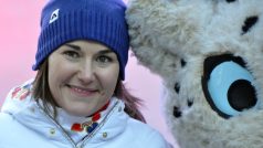 Šárka Strachová, lyžařka, vlajkonoška a kandidátka do komise sportovců MOV