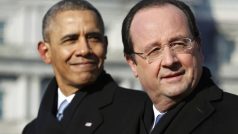 Barack Obama a Francois Hollande