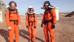 Vědci simulují i výstup do volného prostoru v rámci projektu Mars Society v Utahu