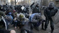 Ukrajinská metropole  zažívá největší nepokoje od konce ledna
