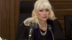 Soudkyně Veronika Čeplová projednává kauzu pandurů