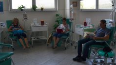 Denní stacionář onkologického oddělení nemocnice v Chomutově. (ilustrační foto)