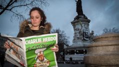 Ve Francii vyšlo ve středu v třímilionovém nákladu nové číslo satirického týdeníku Charlie Hebdo