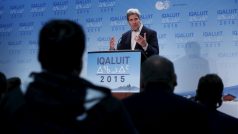Americký ministr zahraničí John Kerry na konferenci Arktické rady v Kanadě