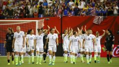Americké fotbalistky slaví postup do finále mistrovství světa