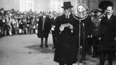 Tomáš Garrigue Masaryk v roce 1918
