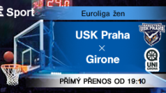 Basketbalová euroliga žen: USK Praha - Girone