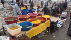 Tržiště v iráckém Mosulu