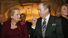 Madeleine Albrightová Václav Havel (rok 2007)